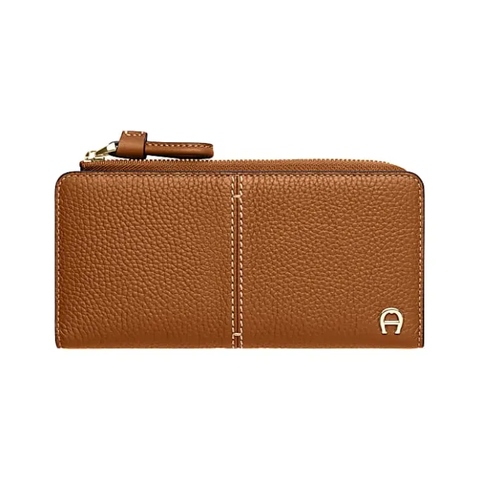 Aigner Wallets-AMBRA bill and card case cognac brown