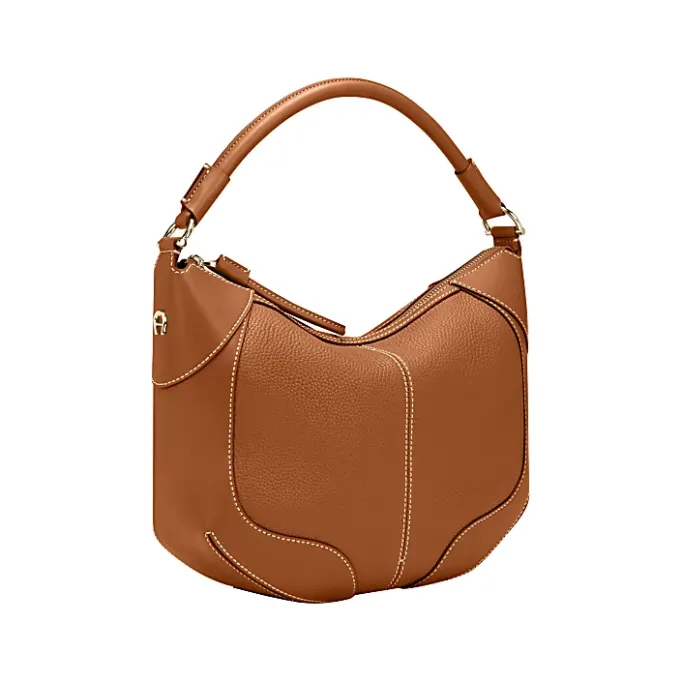 Aigner Bags-AMBRA Hobo bag M cognac brown