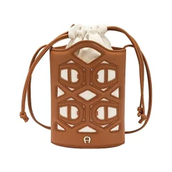 Aigner Leather Accessories-AZURRA phone pouch cognac brown