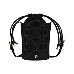 Aigner Leather Accessories-AZURRA phone pouch black