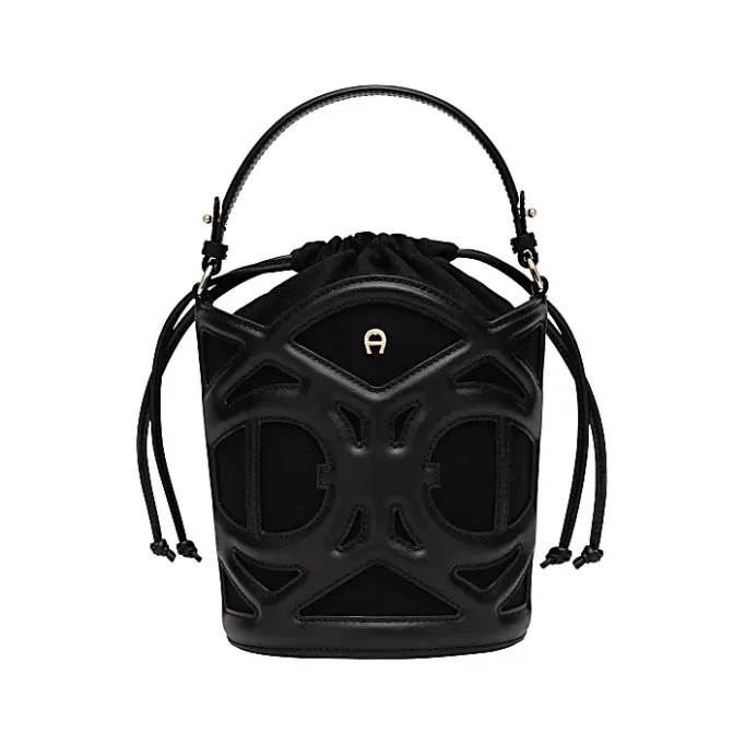Aigner Bags-AZZURRA Hobo bag S black