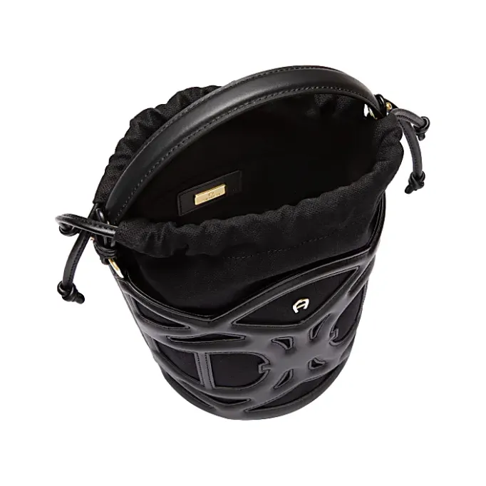 Aigner Bags-AZZURRA Hobo bag S black