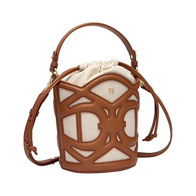Aigner Bags-AZZURRA Hobo bag S cognac brown