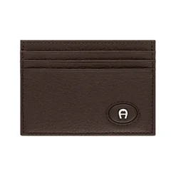 Aigner Wallets-BASICS card case ebony