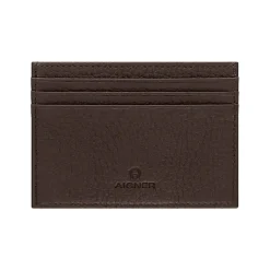 Aigner Wallets-BASICS card case ebony