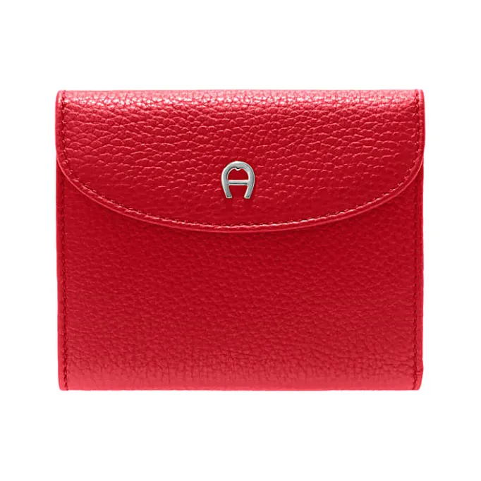 Aigner Wallets-Basics Combination Wallet burnt red
