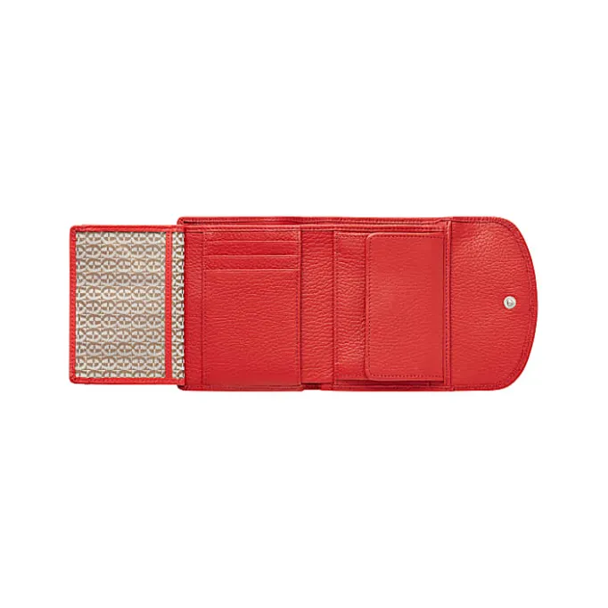 Aigner Wallets-Basics Combination Wallet burnt red