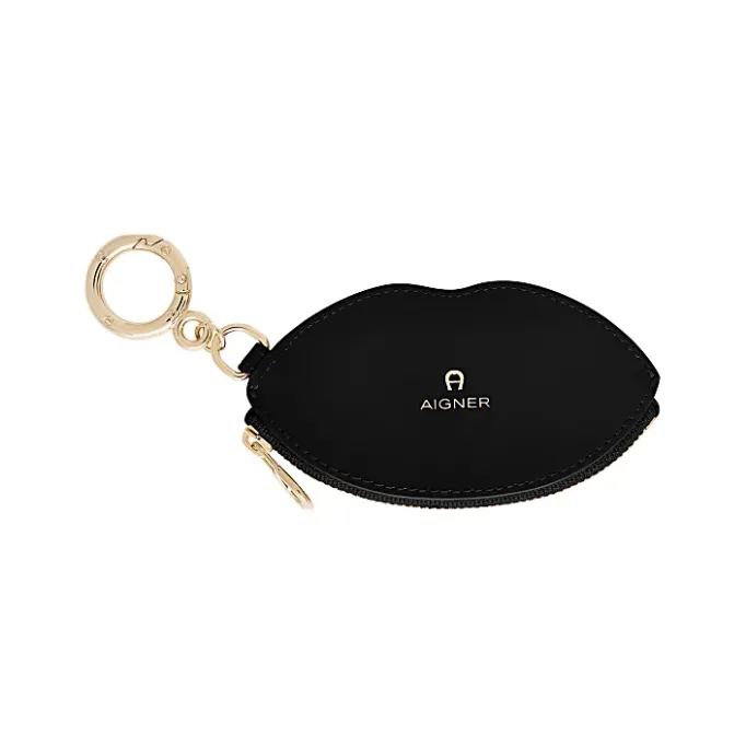 Aigner Keychains & Key Cases-Bisou case black