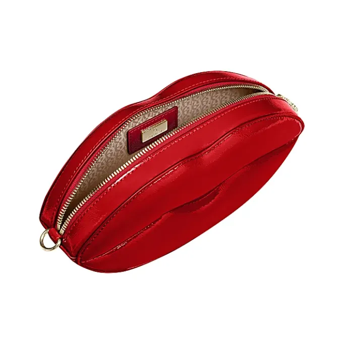Aigner Leather Accessories-Bisou Pouch lipstick red