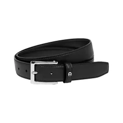 Aigner Belts-Business Belt 3 cm black