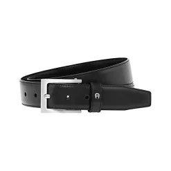 Aigner Belts-Business Belt 3,5 cm black