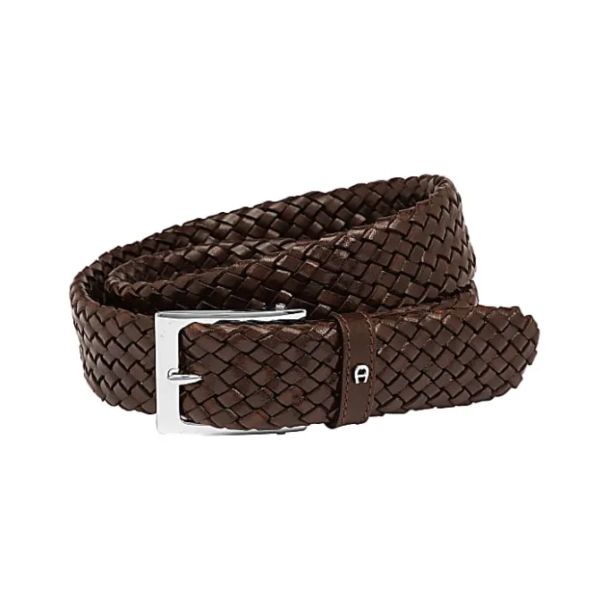 Aigner Belts-Business Belt 3.5 cm ebony