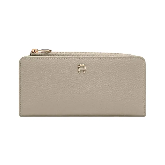 Aigner Wallets-Camilla bill and card holder alpaca beige