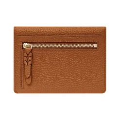 Aigner Wallets-Carré Soft card case cognac brown