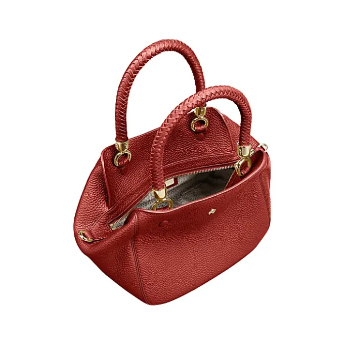 Aigner Bags-Carré Soft handbag M burnt red