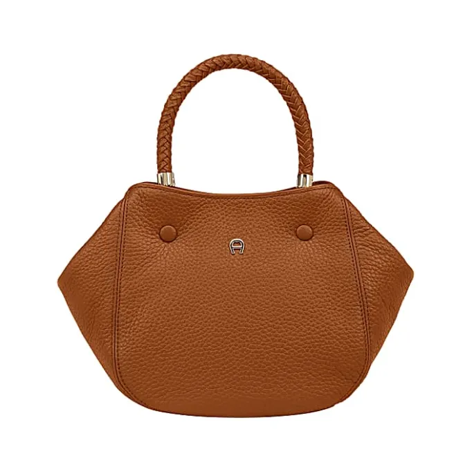Aigner Bags-Carré Soft handbag S cognac brown