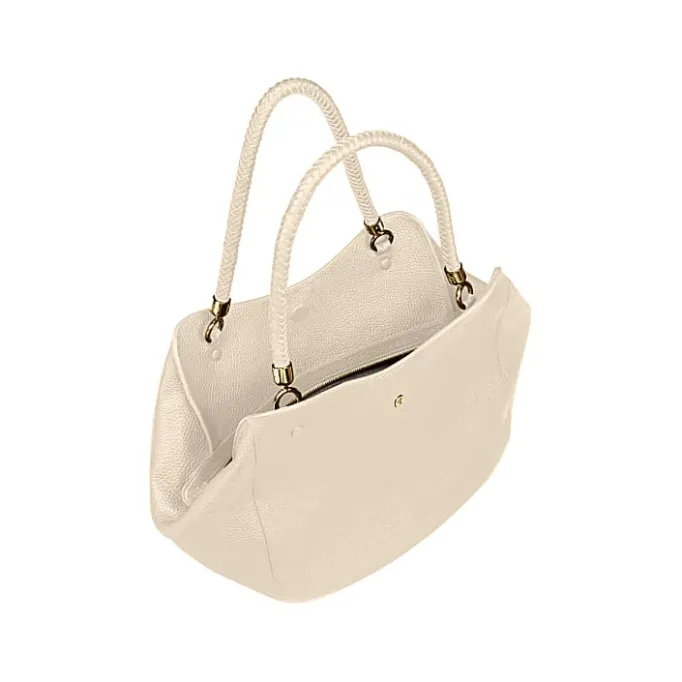 Aigner Bags-Carré Soft Shopper L macadamia white