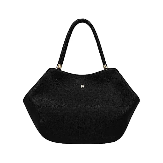 Aigner Bags-Carré Soft Shopper L black