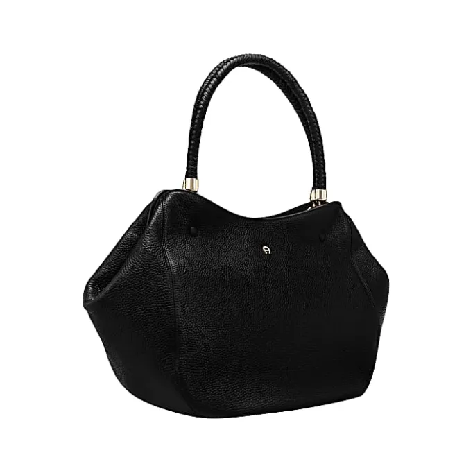 Aigner Bags-Carré Soft Shopper L black