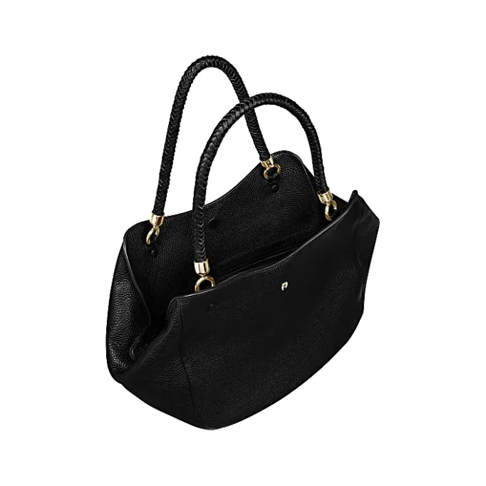 Aigner Bags-Carré Soft Shopper L black