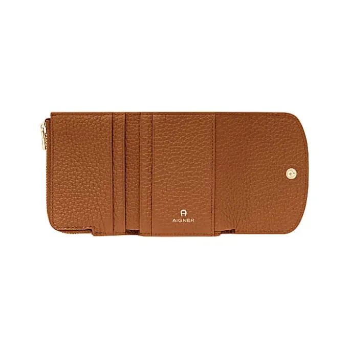Aigner Wallets-Carré Soft wallet cognac brown