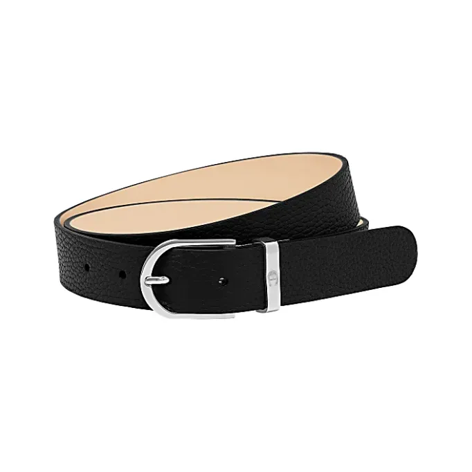 Aigner Belts-Casual Belt 3 cm black