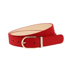 Aigner Belts-Casual Belt 3 cm lipstick red