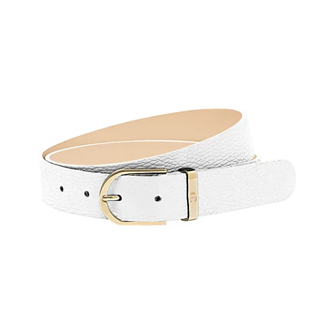 Aigner Belts-Casual Belt 3 cm white