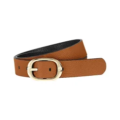 Aigner Belts-Casual Belt 3,5cm cognac brown