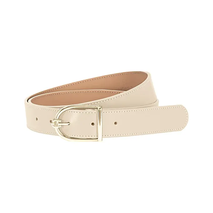 Aigner Belts-Casual Gürtel 3cm macadamia white