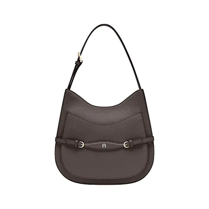 Aigner Bags-Cavallo hobo bag M acacia brown