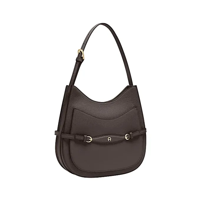Aigner Bags-Cavallo hobo bag M acacia brown