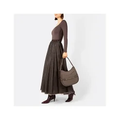 Aigner Bags-Cavallo hobo bag M acacia brown