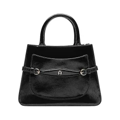 Aigner Bags-Cavallo Lacca handbag M black