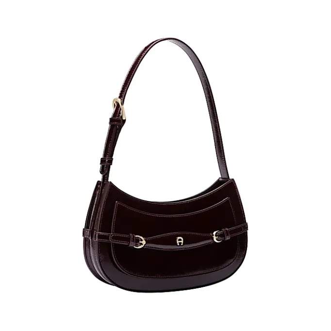 Aigner Bags-Cavallo Lacca mini bag XS port red