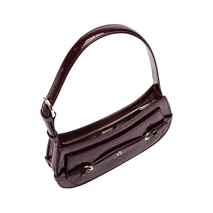 Aigner Bags-Cavallo Lacca mini bag XS port red
