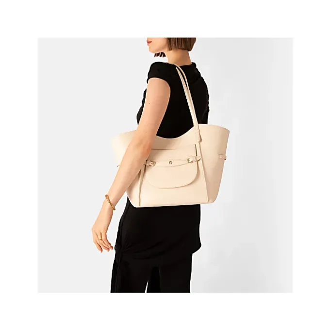 Aigner Bags-CAVALLO Shopper L Oat Beige