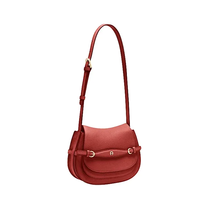 Aigner Bags-Cavallo shoulder bag S burnt red
