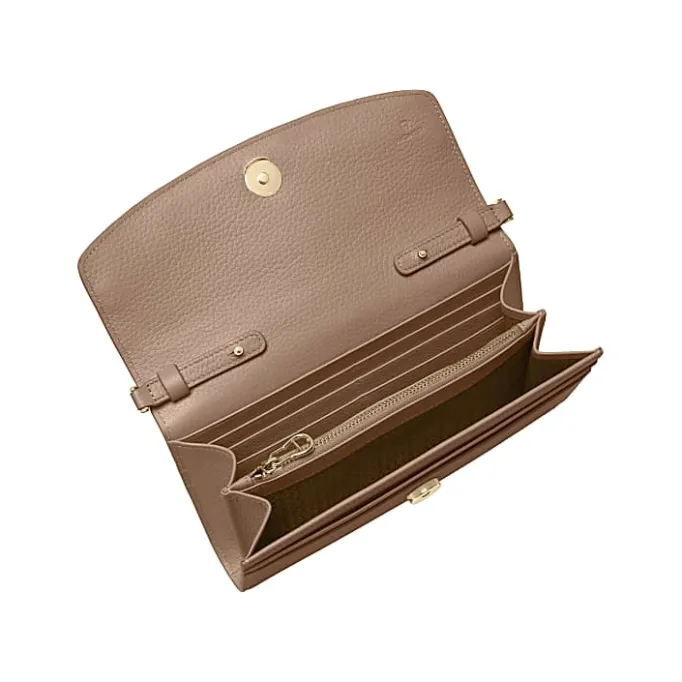 Aigner Leather Accessories-CAVALLO Wallet on chain Oat Beige