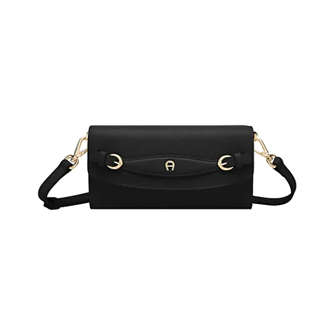 Aigner Leather Accessories-CAVALLO Wallet on chain black