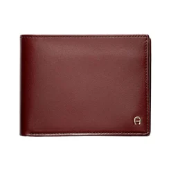 Aigner Wallets-COMBINATION WALLET antic red