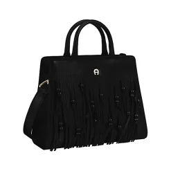 Aigner Bags-CYBILL Frangia Mini-Bag S black