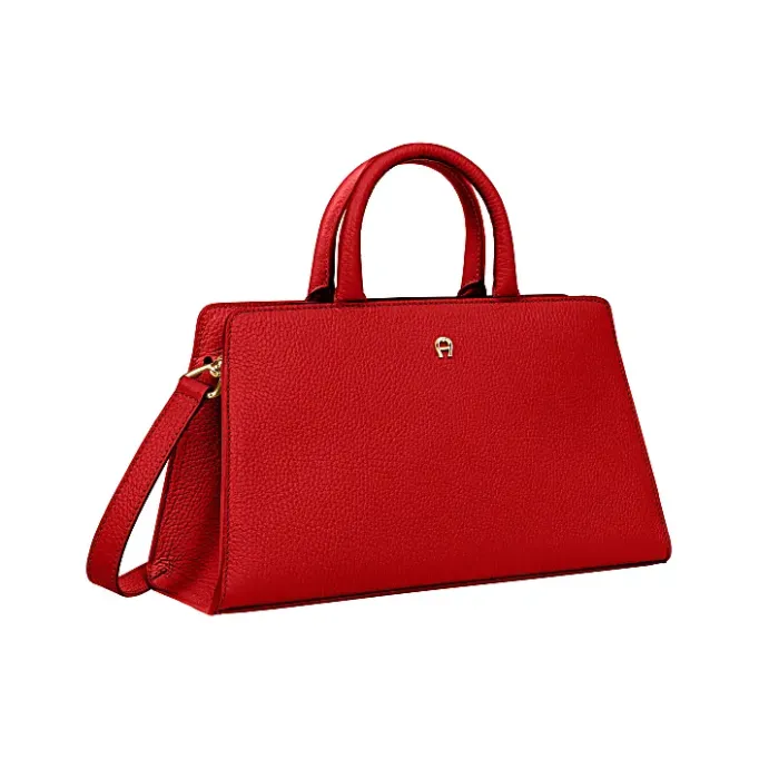 Aigner Bags-Cybill Handbag Stretch M lipstick red
