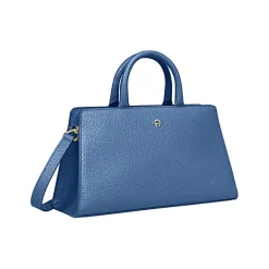 Aigner Bags-Cybill Handbag Stretch M Porcelain Blue
