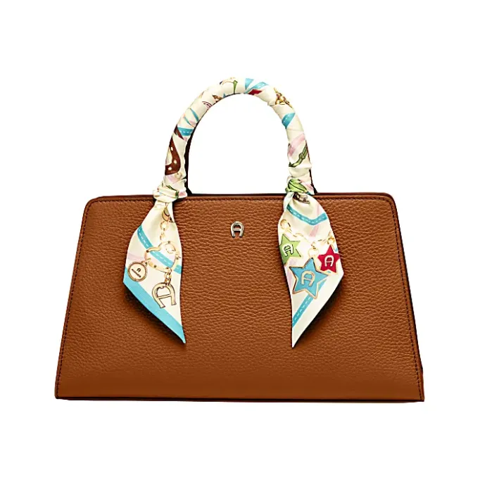Aigner Bags-Cybill Handbag Stretch M cognac brown