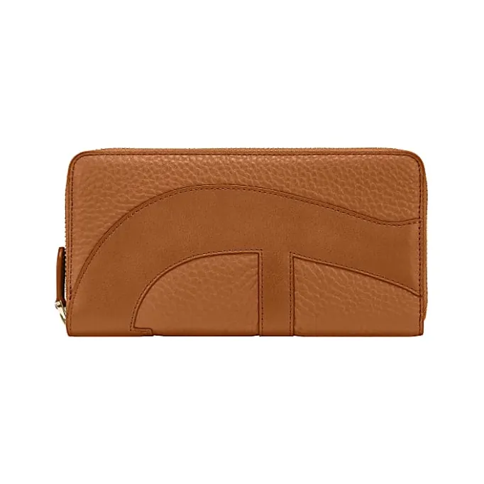 Aigner Wallets-DEBORAH bill and card case cognac brown