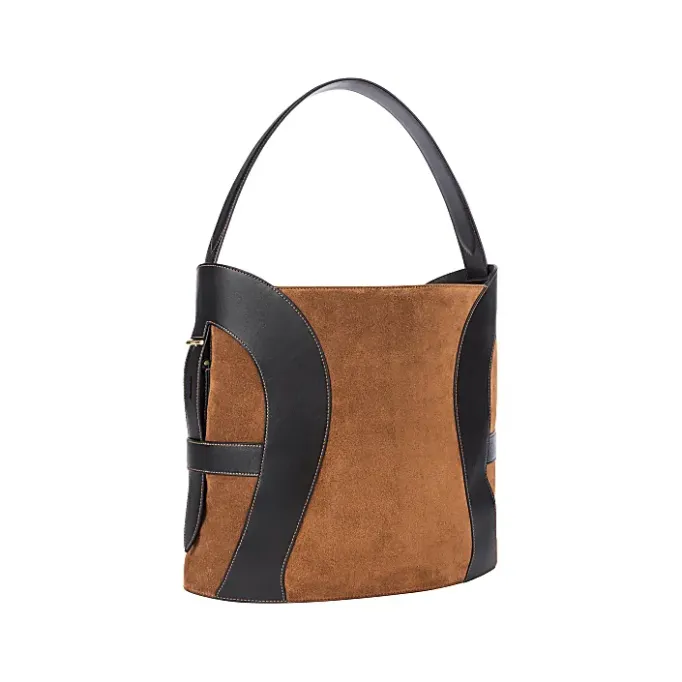 Aigner Bags-DEBORAH Suede Hobo Bag L