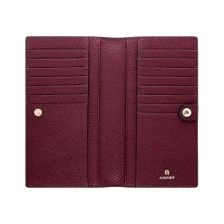 Aigner Wallets-Delia bill and card case burgundy