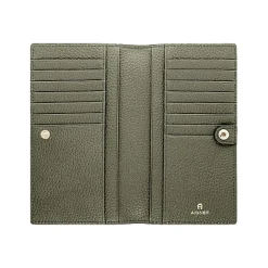 Aigner Wallets-Delia bill and card case moss green
