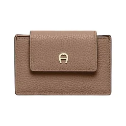 Aigner Wallets-Delia Card Case Oat Beige